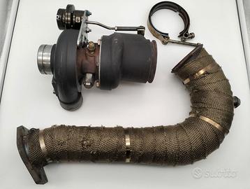 TURBINA ET 300 RR Evolution Turbo con DOWNPIPE