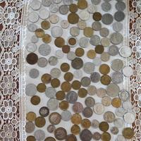  45 Banconote italiane ed estere +monete vintage 