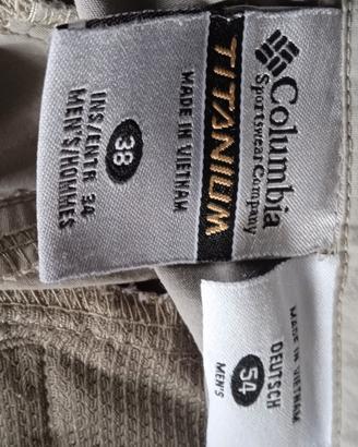 pantalone Columbia Titanium 
