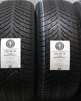 4 GOMME 225 40 19 NOKIAN A61452