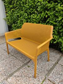 Panca da giardino in plastica Nardi