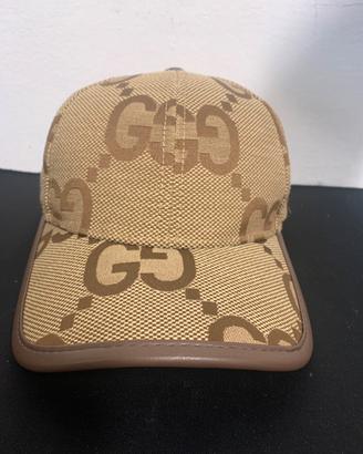 Cappellino Gucci marrone unisex