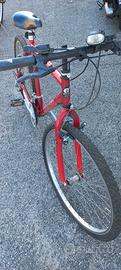 bici da uomo rossa 