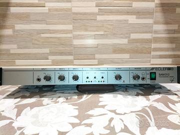 Mixer professionale 3 canali stereo ECLER SAM312
