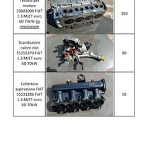 Ricambi usati motore FIAT 1.3MJET 330A1000 70kW
