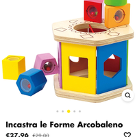 Gioco in legno forme