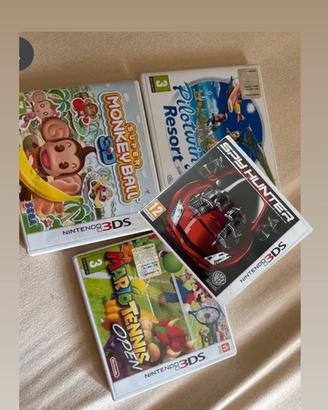 set videogiochi nintendo 3ds