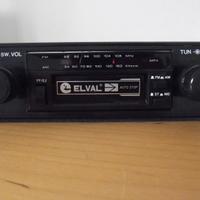 Autoradio Epoca Vintage Elval