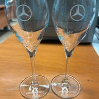 Bicchieri Coppe Flute Mercedes Benz