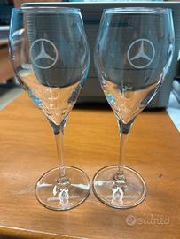 Bicchieri Coppe Flute Mercedes Benz