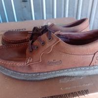 scarpe uomo Sherwood in pelle numero 45