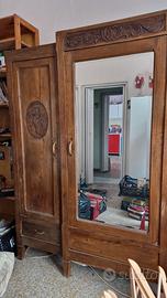 Armadio stile liberty