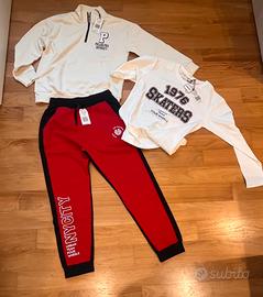 Completo Primigi tg 12 PantaloneMagliaFelpaNuovo