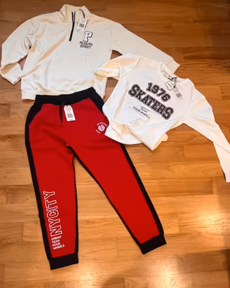 Completo Primigi tg 12 PantaloneMagliaFelpaNuovo