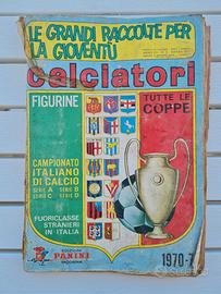 Album Calciatori Panini anno 1970-71 da recupero