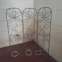 portavasi a separé in ferro 