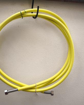 Tubo flessibile in acciaio per gas