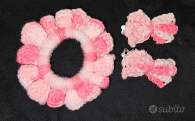 Accessori a uncinetto fatto a mano