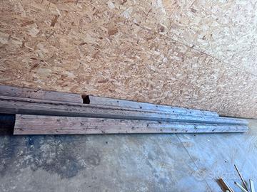 Travi Fiumi in legno massiccio