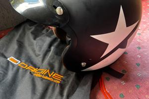casco jet Origine XL in fibra come nuovo