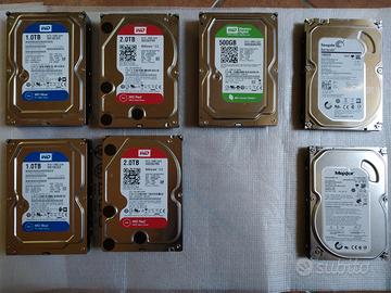 7x HDD SATA