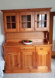 CREDENZA CON VETRINA