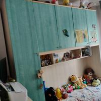 Armadio ponte + scrivania