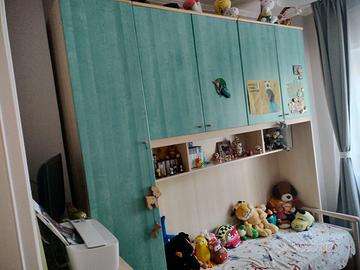 Armadio ponte + scrivania