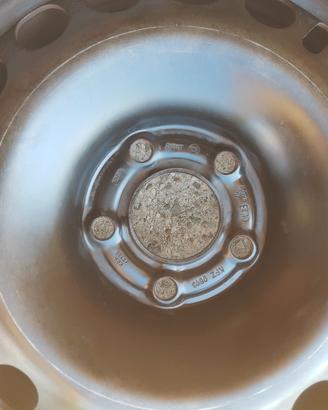  4 dischi in ferro per auto 