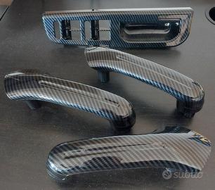 Maniglie interne Golf 4 in carbonio