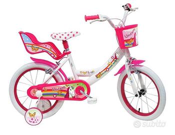 Bicicletta unicorno bimba taglia 16