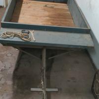 rimorchio carrello per ramare per motocoltivatore 