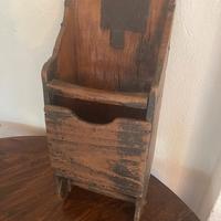 Antico grande mestolo per cereali