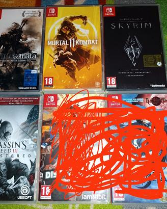 Giochi Nintendo switch 18+