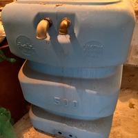 Sebatoio acqua, recupero , autoclave.