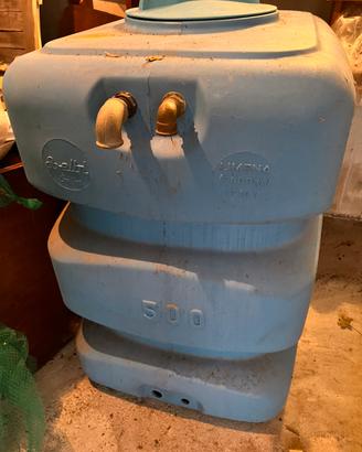 Sebatoio acqua, recupero , autoclave.