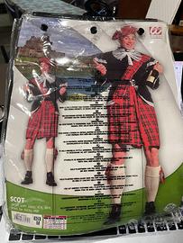 vestito carnevale uomo scot