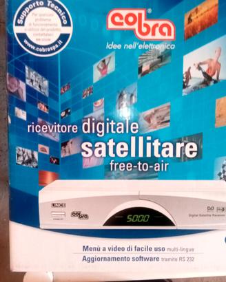 Decoder Satellitare marca COBRA Lince free-to-air