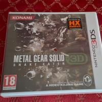 Metal Gear solid 3d 3ds Nuovo pal ita 