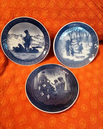 Piatti vintage natalizi Royal Copenaghen