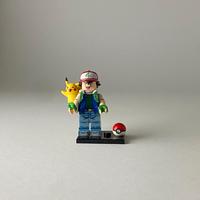 Ash Ketchum - Minifigure Type Lego Pokemon