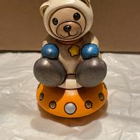 Teddy astronauta su navicella ceramica thun nuova