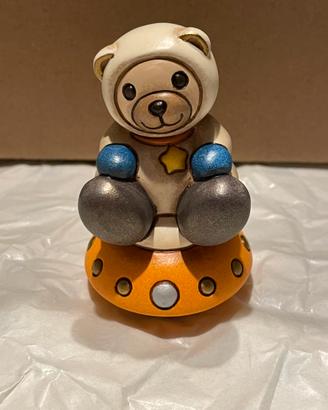 Teddy astronauta su navicella ceramica thun nuova