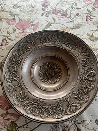 Raffinata ciotola in argento massiccio titolo 800