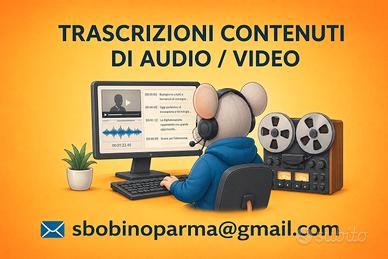 Trascrittore contenuti file audio/video