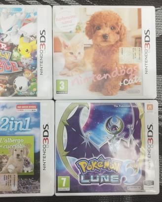 Lotto 4 Giochi Mix - Nintendo 3ds