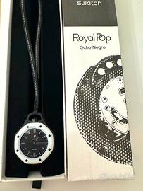 Orologio AP x Swatch "Royal Pop" Ocho Negro