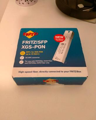 Fritz Box 5530 CON modulo SFP XGS-PON originali