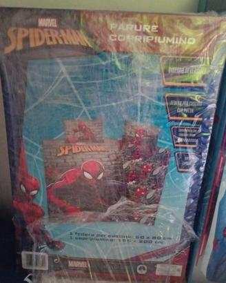 copripiumino spiderman 