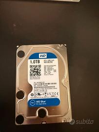HARD DISK SATA DA 1TB da 3.5 pollici WD